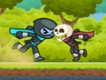 Spel Ninja rennen op en neer  online