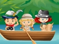 Spel Hoeden geheugen  online