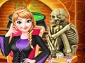 Spel Frozen zus Halloween Food Cooking online