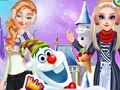 Spel Prinsessen en Olaf's winterstijl  online