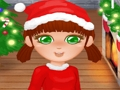 Spel Kerst meisje aankleden  online