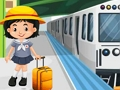 Spel Vormen Jigsaw Treinen  online