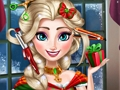 Spel Ice Queen Christmas echte kapsels online