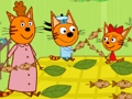 Spel Picknick met kattenfamilie  online