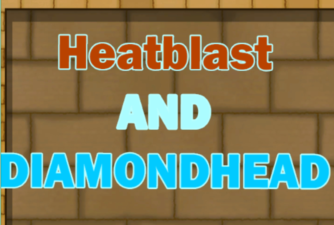 Spel Heatblast en diamondhead  online