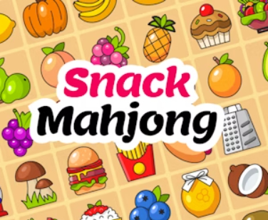 Spel Snask mahjong online