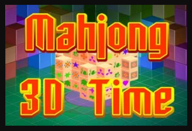 Spel Mahjong 3D-tijd  online