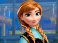 Spel Anna Frozen Kleurplaten  online