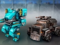 Spel Blokkerige auto's online  online