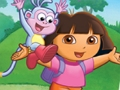 Spel Zoek 7 verschillen Dora  online