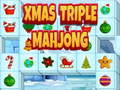Spel Xmas Triple Mahjong online