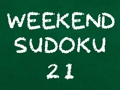 Spel Weekend sudoku 21 online