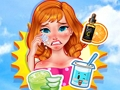 Spel Fun Island: van zonnebrand tot een gladde huid  online