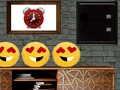 Spel Grijze bakstenen huis ontsnapping  online