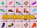 Spel Meisjes Sandalen Mahjong  online