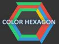 Spel Kleur zeshoek  online