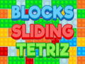 Spel Blokken glijden tetrizс  online