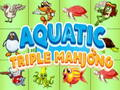 Spel Aquatische triple mahjong  online