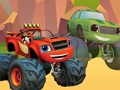 Spel Blaze en de Monster Machines legpuzzel  online