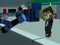 Spel Blokkerige oorlogen voertuig schieten multiplayer  online