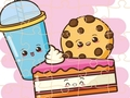 Spel Kawaii voedselpuzzel  online