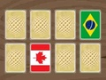 Spel Wereld vlaggen geheugen  online