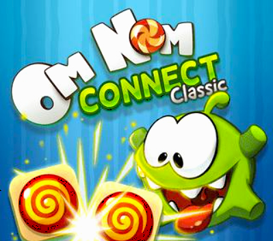 Spel Om Nom Connect Klassiek  online