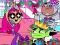 Spel Teen Titans Kerststerren  online