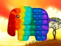 Spel Wilde dieren Pop It Jigsaw  online
