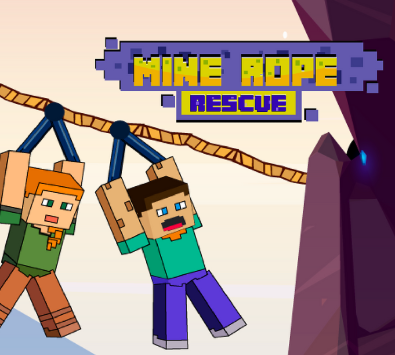 Spel Mijn touw redding  online