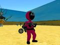 Spel Inktvisspel: Schieten Survival  online