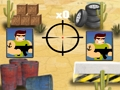 Spel 2D oorlogsvrienden schieten  online