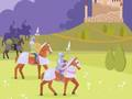 Spel Middeleeuwse ridders wedstrijd 3  online