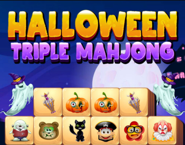 Spel Halloween Triple Mahjong online