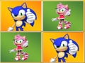 Spel Sonic Memory Match Up online