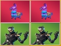 Spel Fortnite Memory Match Up online