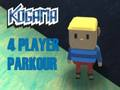 Spel Kogama Parkour voor 4 spelers  online