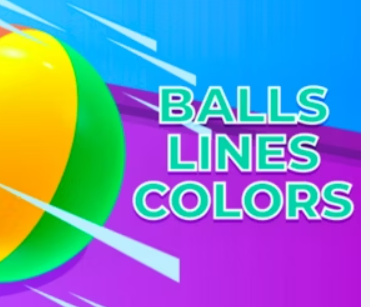 Spel Ballen Lijnen Kleuren  online