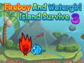 Spel Fireboy Watergirl Island Survival 3 online
