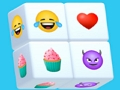 Spel Emoji Mahjong online