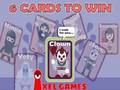 Spel 6 kaarten om te winnen  online
