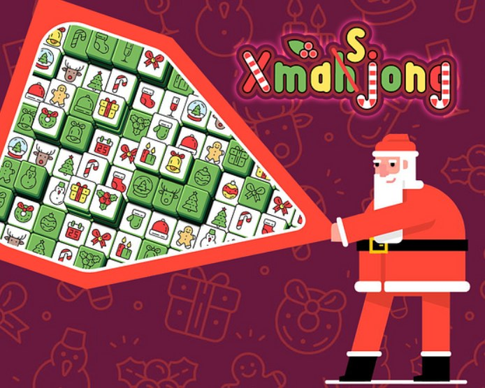 Spel Kerst Mahjong  online