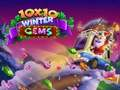 Spel 10x10 winterse edelstenen  online
