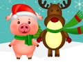 Spel Kerst Dieren  online