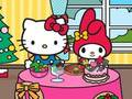 Spel Hallo Kitty en Vrienden Kerstdiner  online
