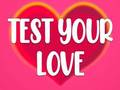 Spel Test je liefde  online