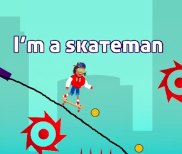 Spel Ik ben een skateman  online