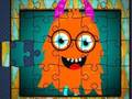 Spel Leuke Monsters Legpuzzel  online