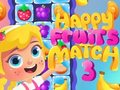 Spel Gelukkig Fruit Match3  online