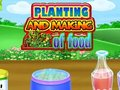 Spel Planten en maken van voedsel  online